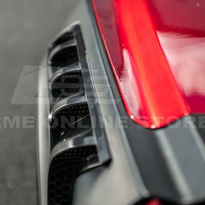 2015-17 Ford Mustang S550 | GTD Style Primed Black Front Side Vented Fenders image 16
