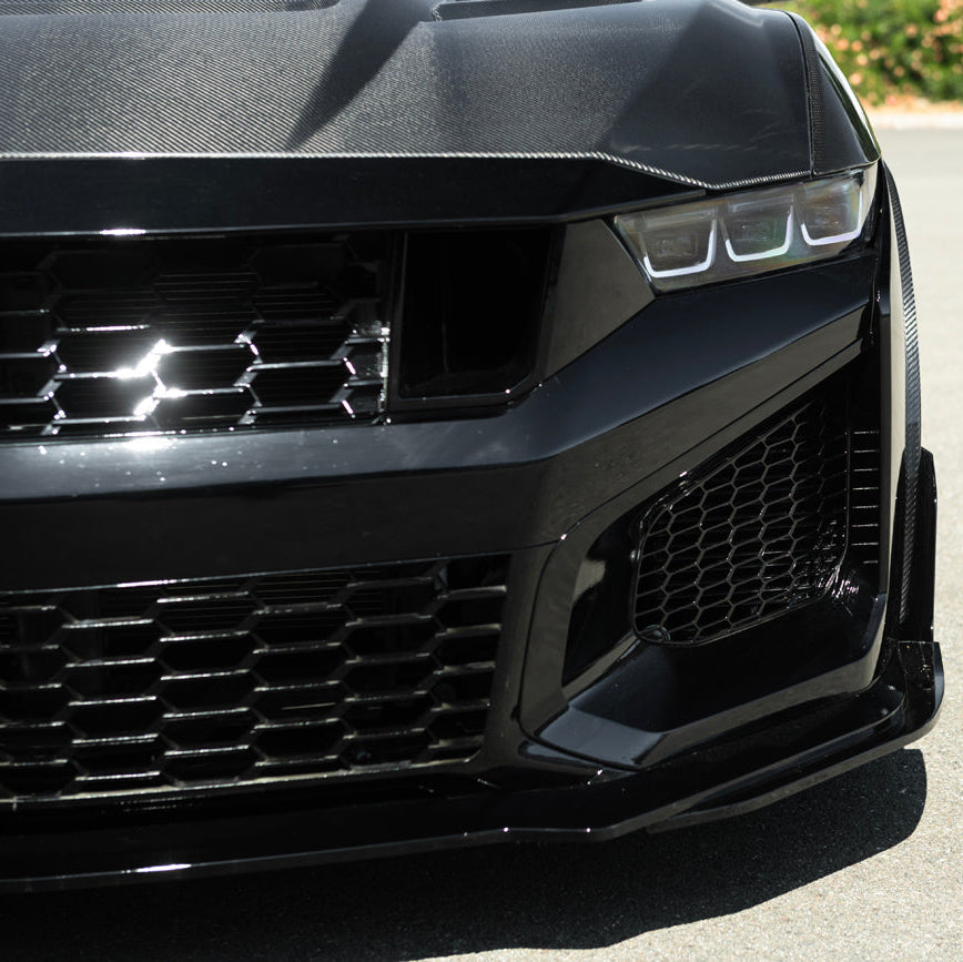 2024-Up Mustang Dark Horse SC Replacement Primed Front Bumper Cover Grille Lip (Expected To Ship In October) image 21