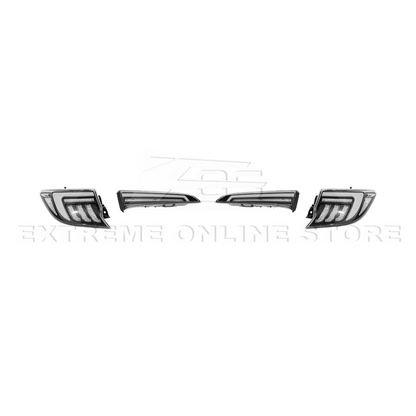 2019-Up Corolla Hatchback GR Sequential Signal LED Clear Rear Taillights image 27