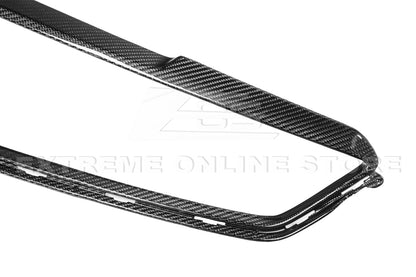2016-19 Cadillac ATS-V DRY Carbon Fiber Front Grille Trim Insert image 9