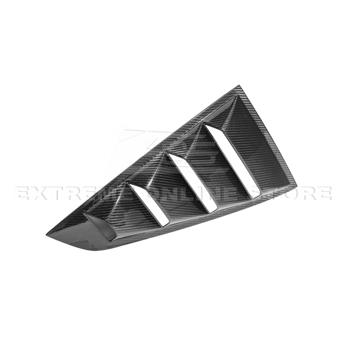 2024-Up Ford Mustang Carbon Fiber Side Quarter Window Louver Sun Shade Cover image 22
