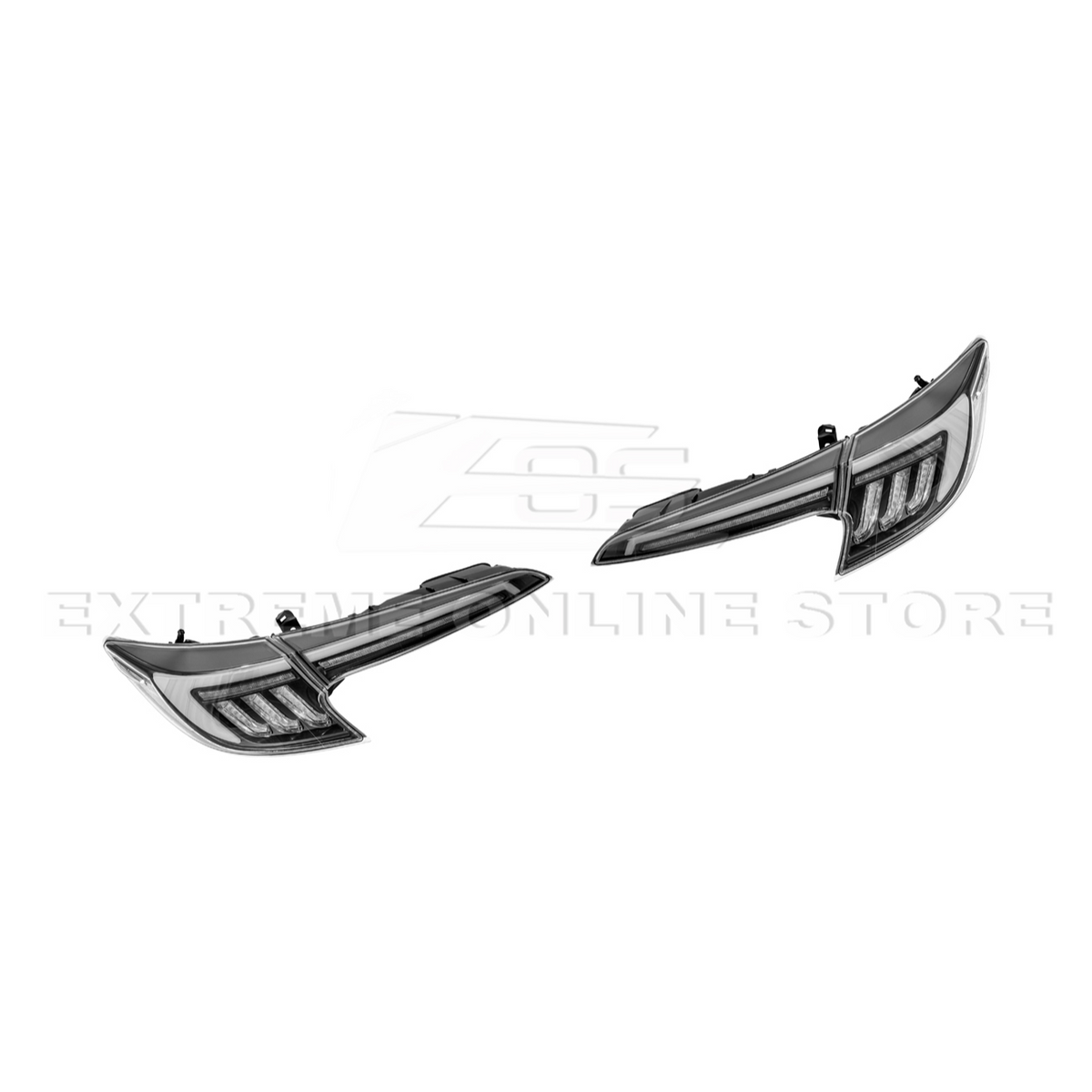 2019-Up Corolla Hatchback GR Sequential Signal LED Clear Rear Taillights image 29