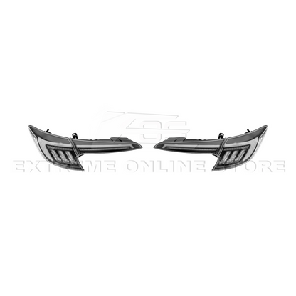 2019-Up Corolla Hatchback GR Sequential Signal LED Clear Rear Taillights image 30