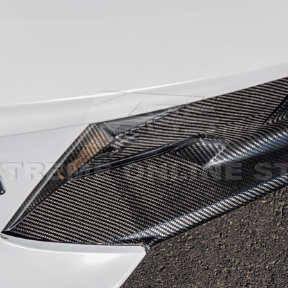 Chevrolet Corvette C8 DRY CARBON FIBER Fascia Panel Grille Cover image 10