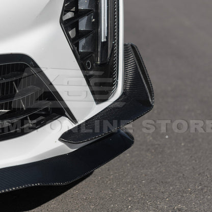 2020-Up Cadillac CT4-V Blackwing Front Lip Splitter Carnards image 57