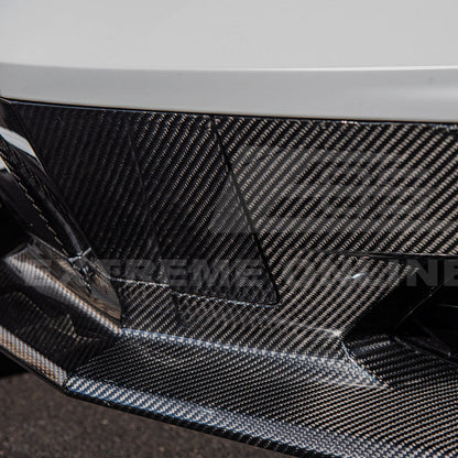 Chevrolet Corvette C8 DRY CARBON FIBER Fascia Panel Grille Cover image 12