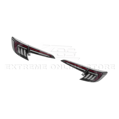 2019-Up Corolla Hatchback GR Sequential Signal LED Clear Rear Taillights image 62