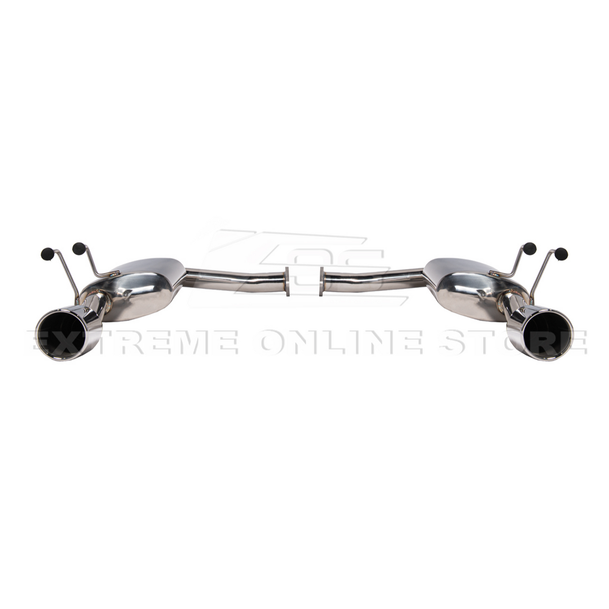 2016-21 Honda Civic 1.5t Sedan | T-304 Muffler Axle Back 4Inch Dual Tips Exhaust image 5