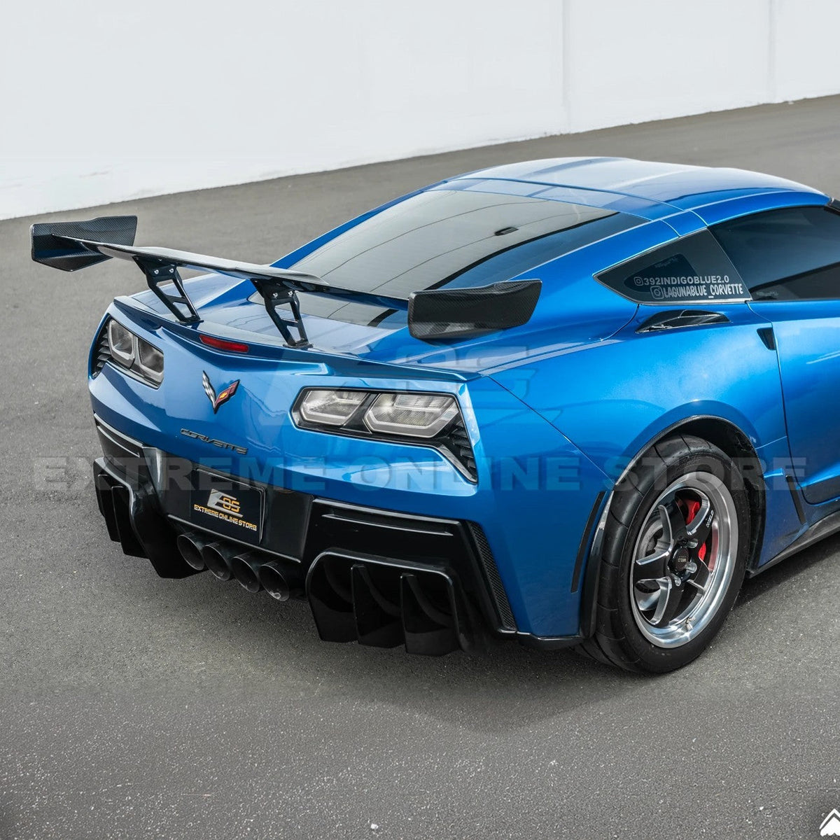 Corvette C7 Base Rear Quarter Extension image 74