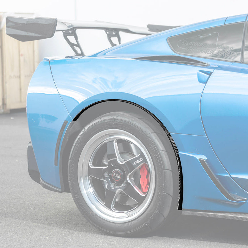 Corvette C7 Base Rear Quarter Extension image 72