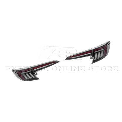 2019-Up Corolla Hatchback GR Sequential Signal LED Clear Rear Taillights image 63