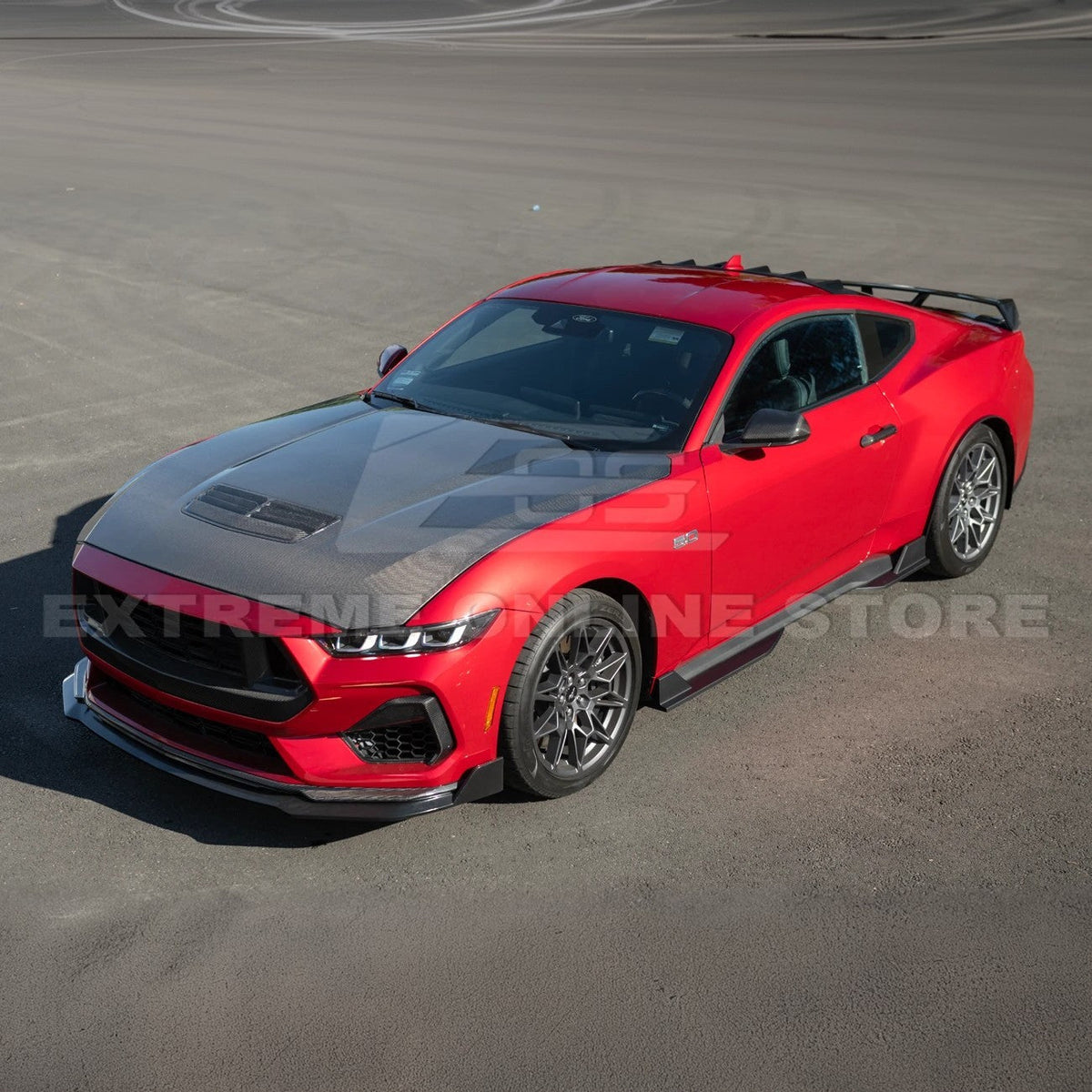 2024+ Ford Mustang Side Skirts Extension image 4