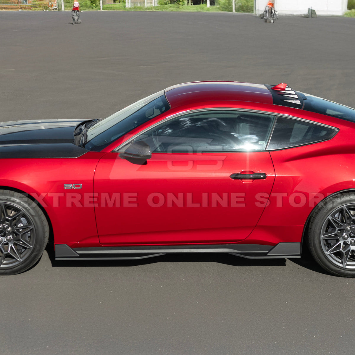 2024+ Ford Mustang Side Skirts Extension image 8