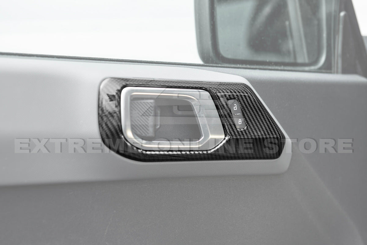 2021-Up Ford Bronco Front Door Handle Trim Cover image 3