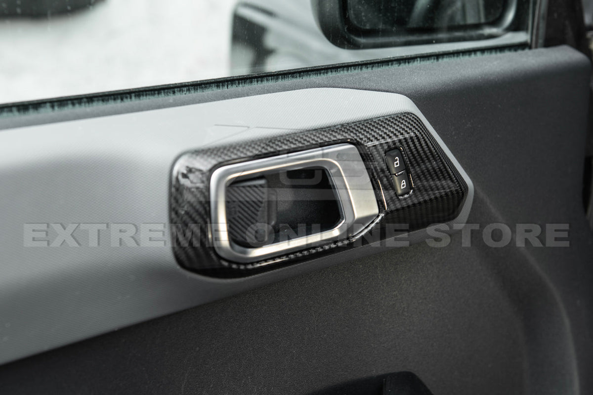 2021-Up Ford Bronco Front Door Handle Trim Cover image 5