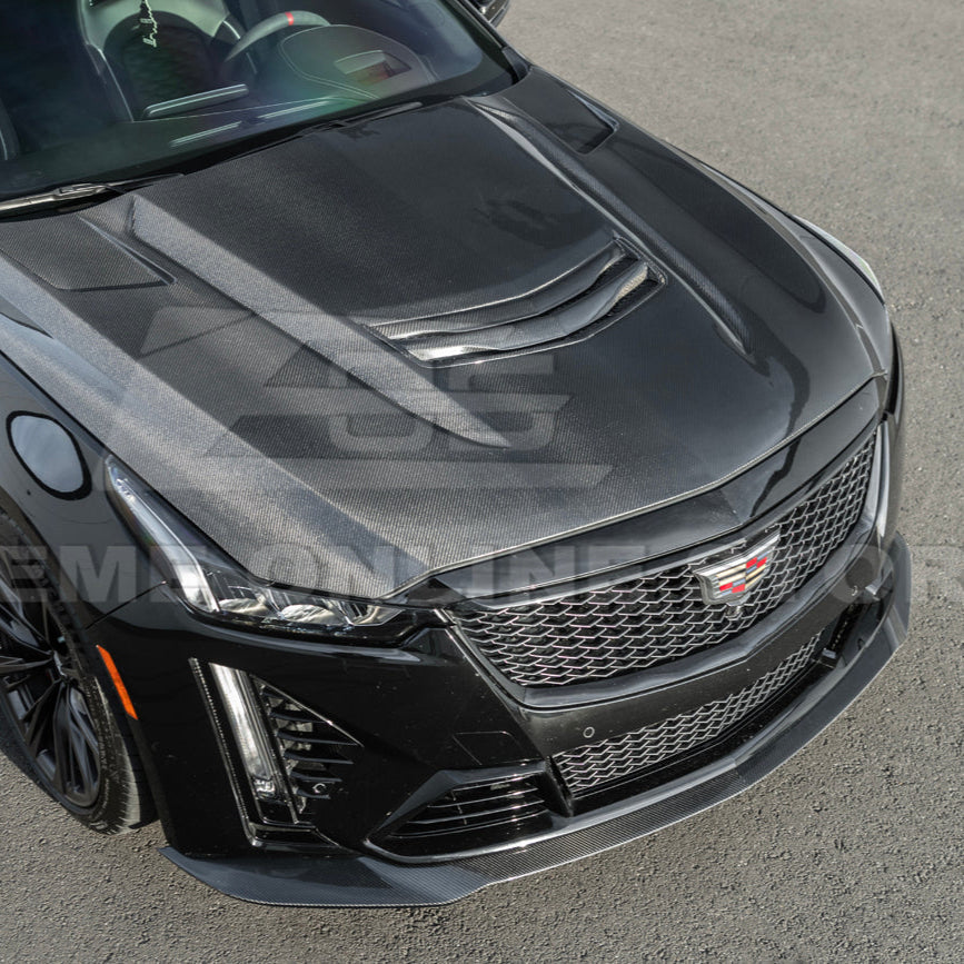 2022-24 Cadillac CT5-V Blackwing Front Lip Splitter image 5