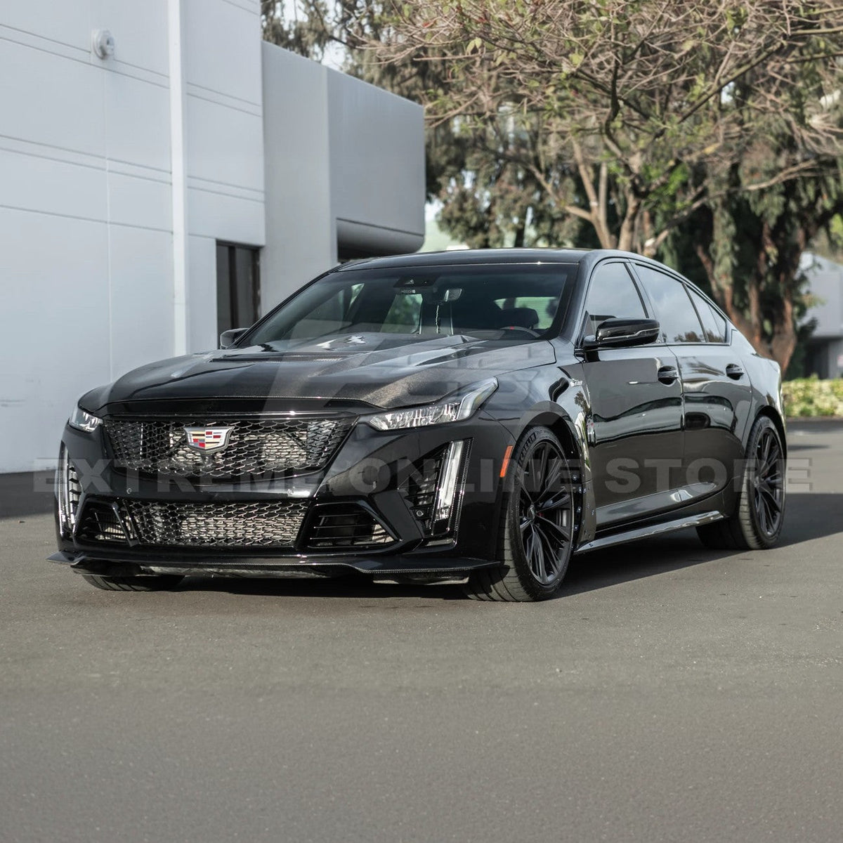 2022-24 Cadillac CT5-V Blackwing Front Lip Splitter image 7