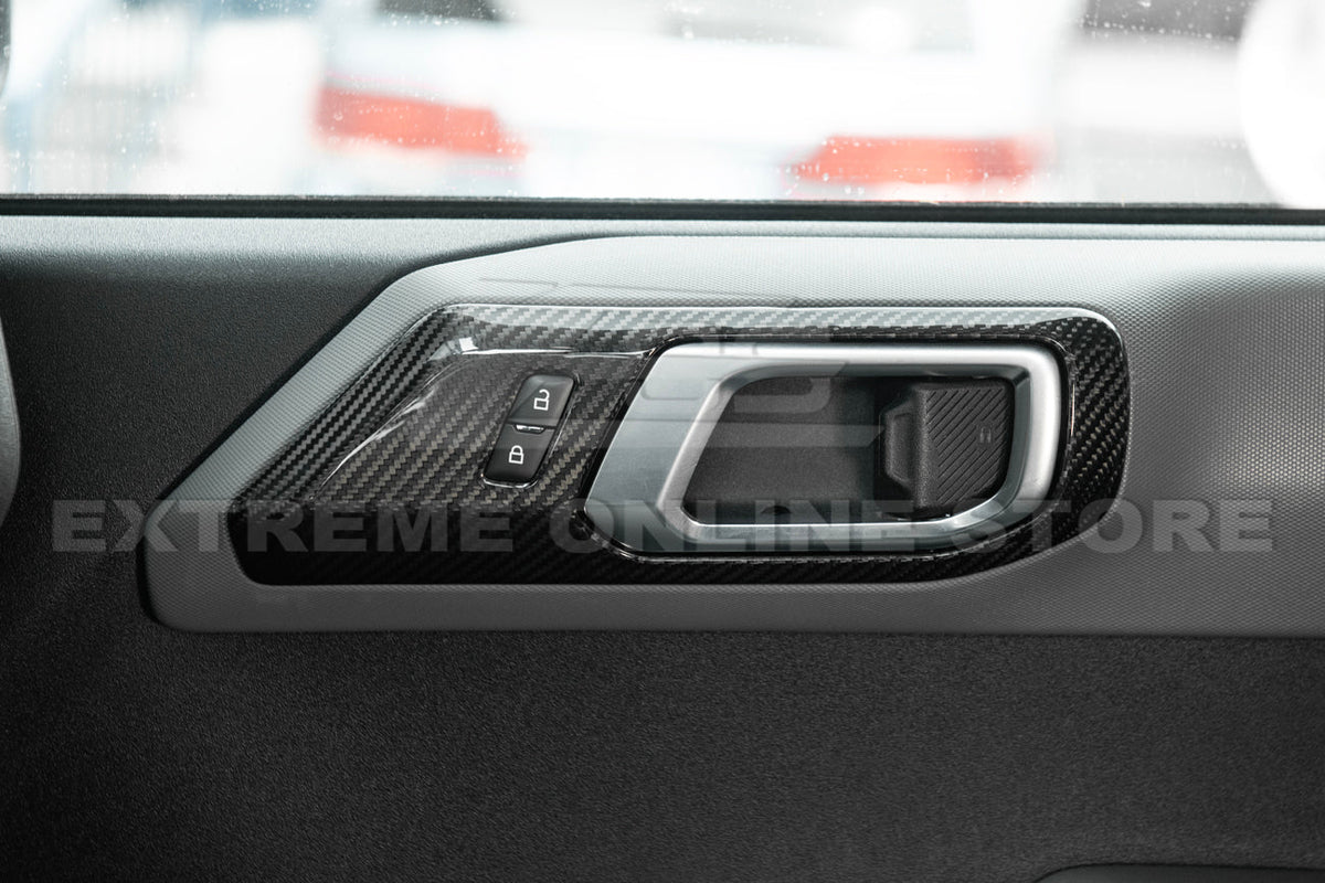 2021-Up Ford Bronco Front Door Handle Trim Cover image 4