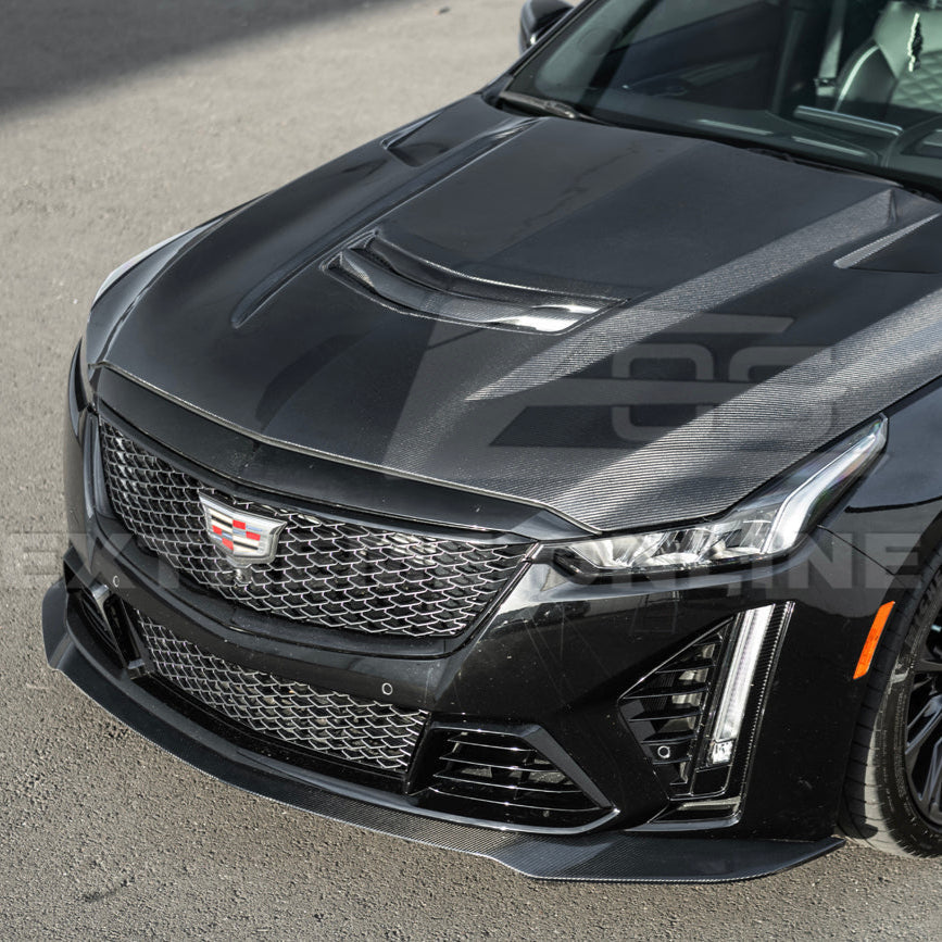 2022-24 Cadillac CT5-V Blackwing Front Lip Splitter image 9