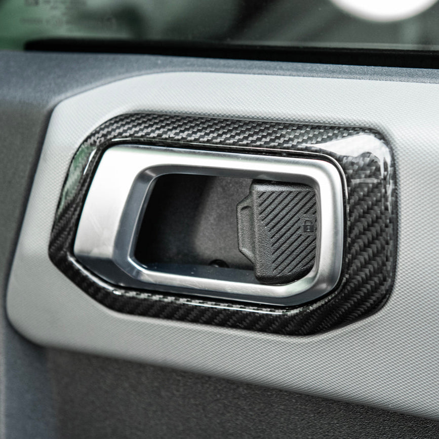 2021-Up Ford Bronco Rear Door Handle Trim Cover image 2