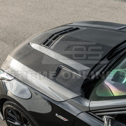 2020-Up Cadillac CT5-V Blackwing Bumper Hood Vented Cover image 10