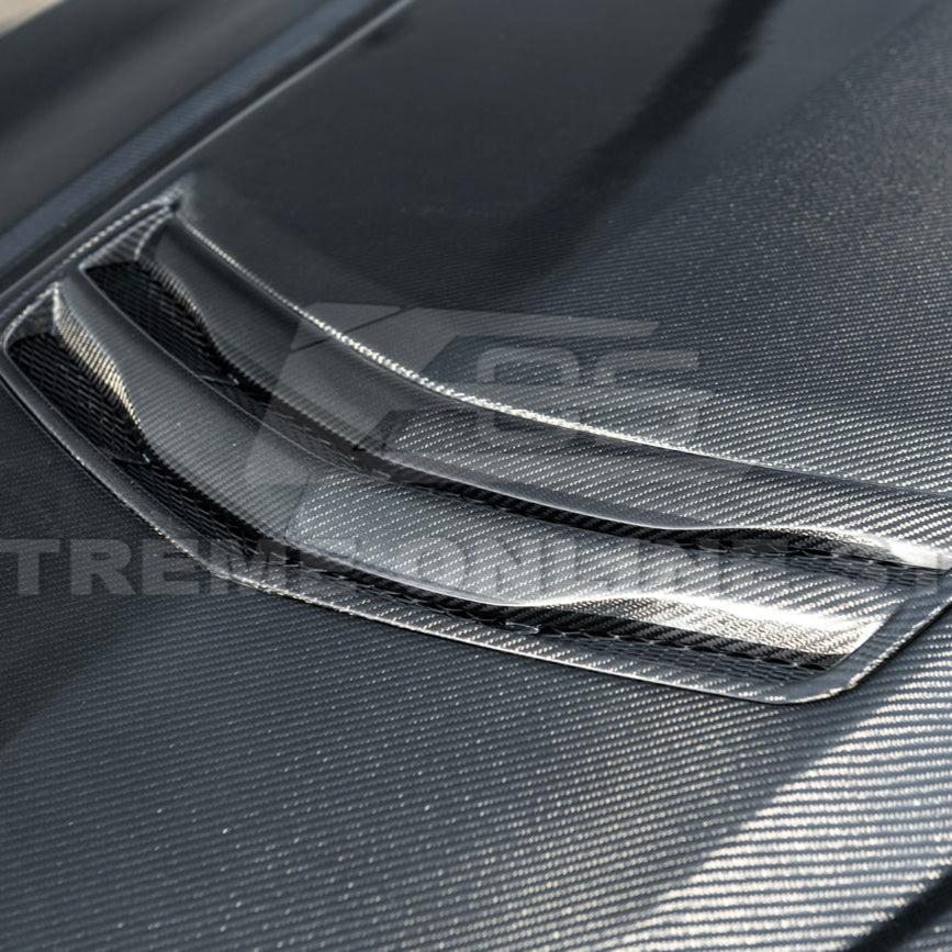 2020-Up Cadillac CT5-V Blackwing Bumper Hood Vented Cover image 16