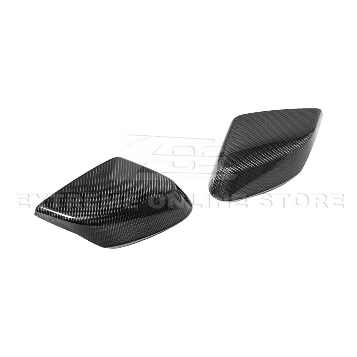 Chevrolet Corvette C8 DRY CARBON FIBER Replacement Mirror Covers image 17