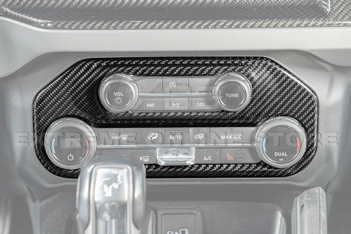 2021-Up Ford Bronco Center Console AC Control Panel Trim image 3