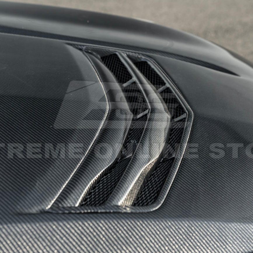 2020-Up Cadillac CT5-V Blackwing Bumper Hood Vented Cover image 18