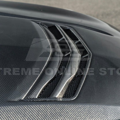 2020-Up Cadillac CT5-V Blackwing Bumper Hood Vented Cover image 18
