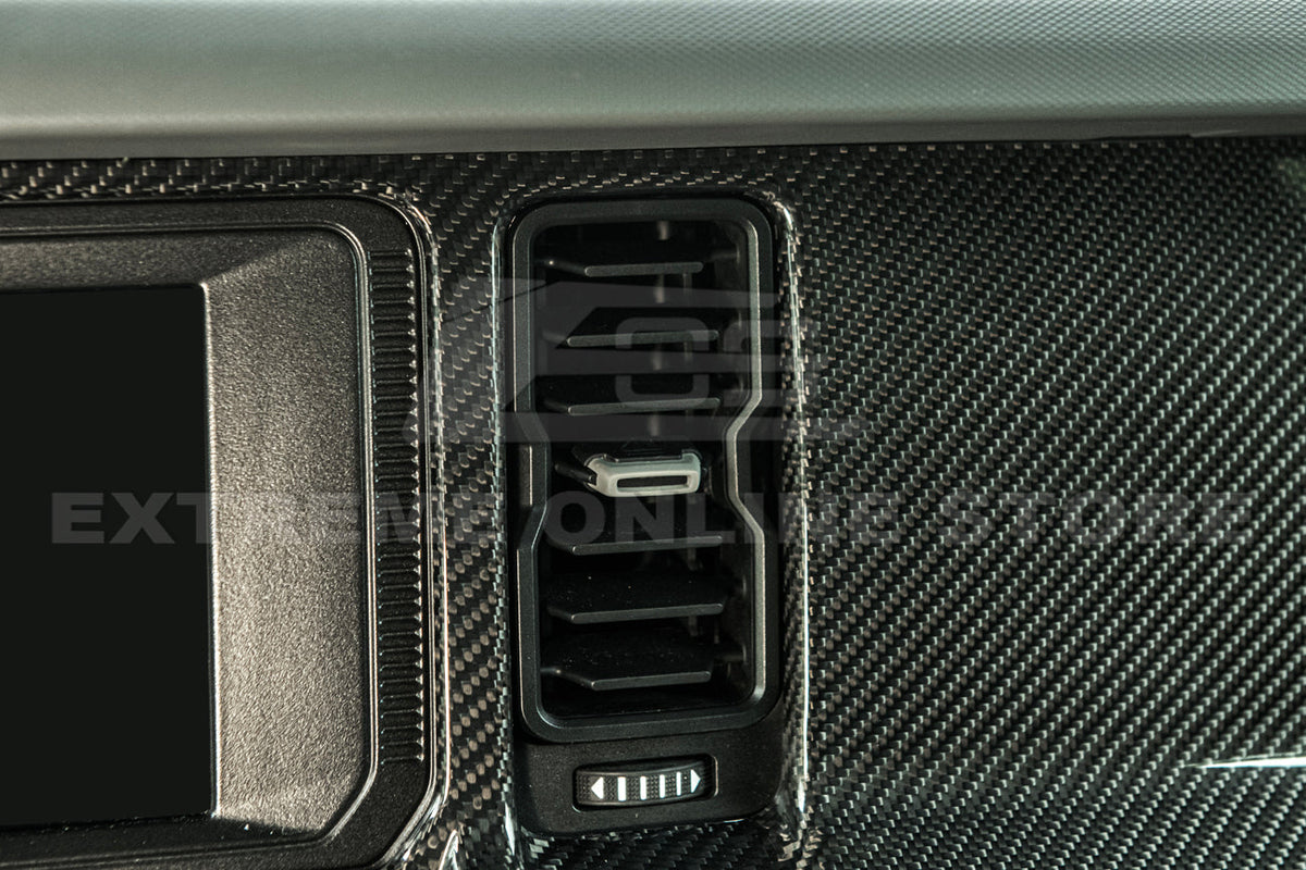 2021-Up Ford Bronco Passenger Side AC Outlet Panel Cover image 8