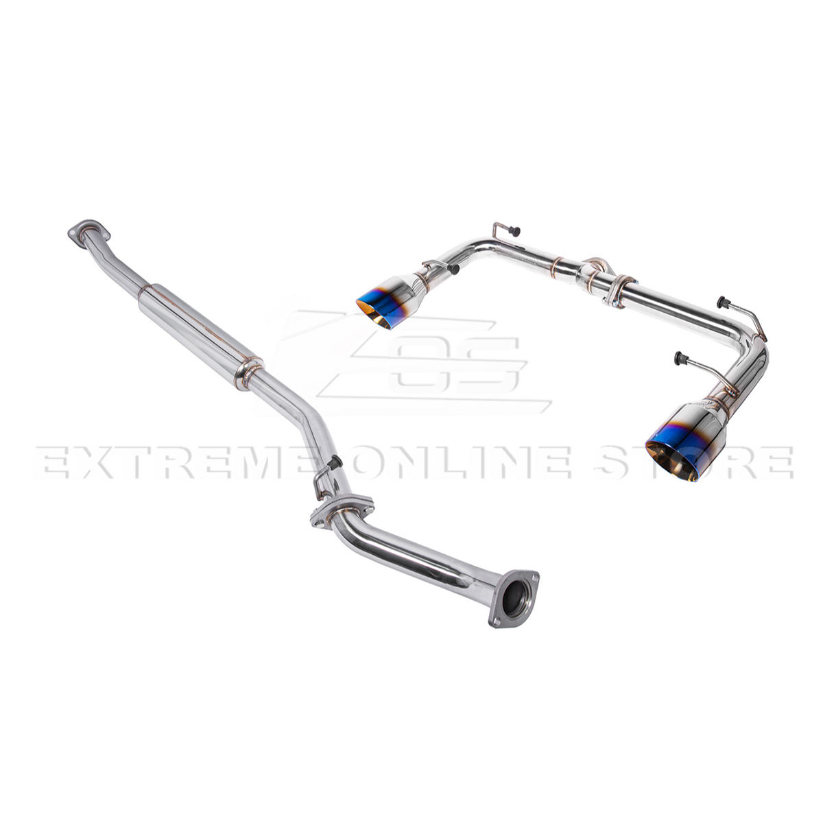 2022-Up Toyota GR86 Subaru BRZ Cat Back Dual Tips Exhaust Kit image 31
