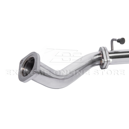 2022-Present Toyota GR86 Subaru BRZ Muffler Delete Burnt Tip Cat Back Exhaust image 5