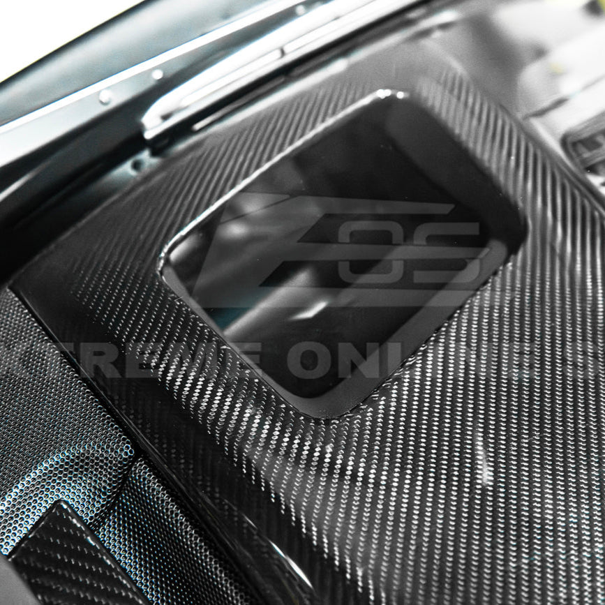 Corvette C8 DRY CARBON FIBER Upper Dash Instrument Panel Cover Kit image 15