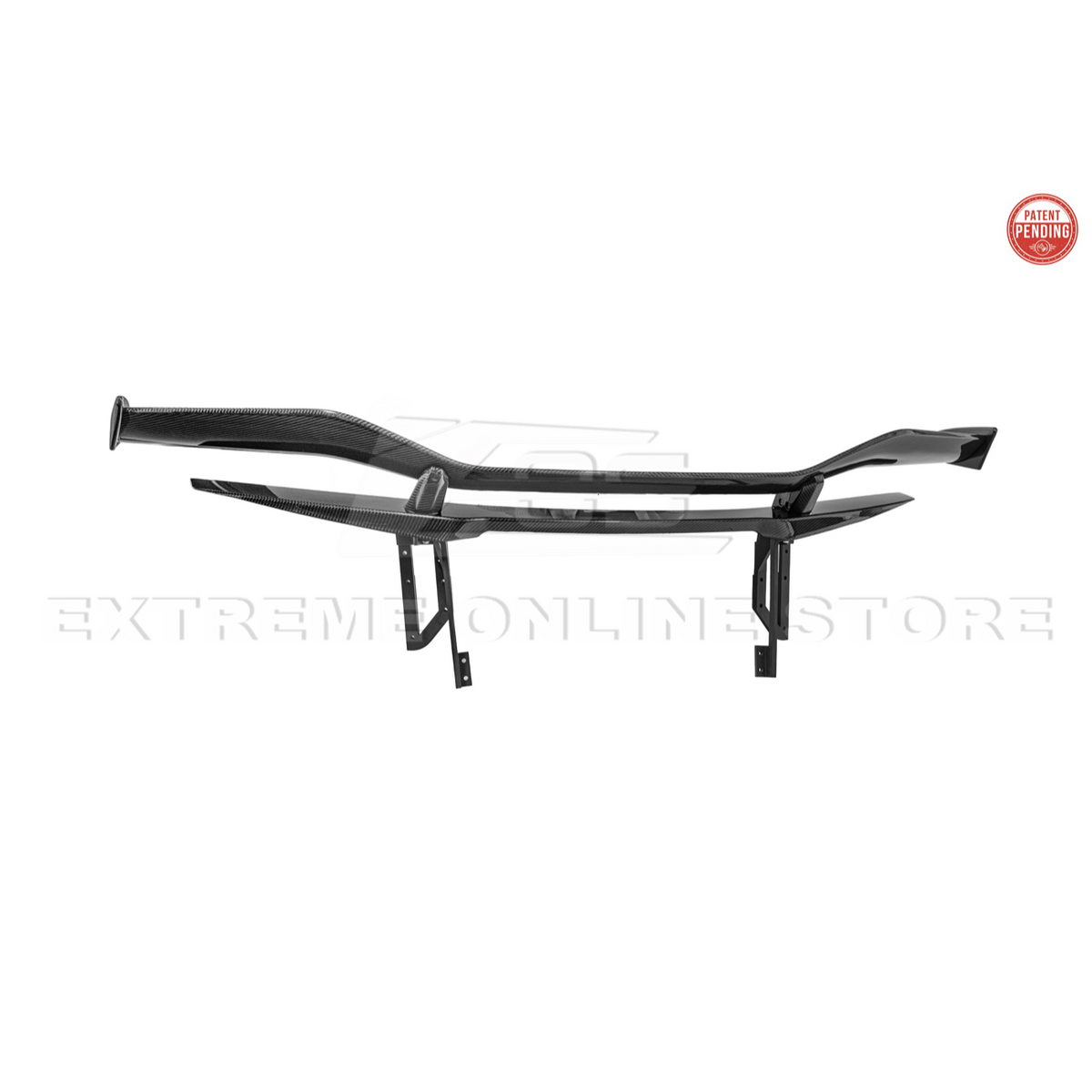 Z06 Conversion Corvette C8 All Model DRY CARBON FIBER Rear High Wing image 48