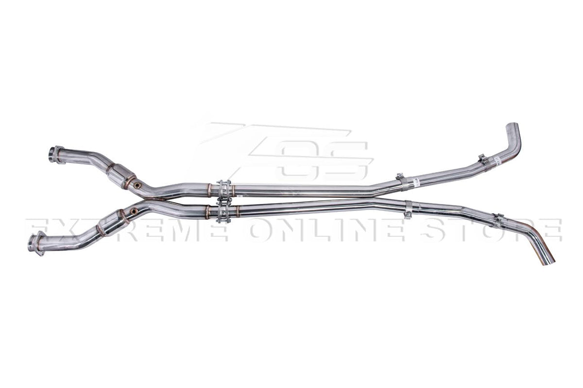 2009-2014 Cadillac CTS-V 6.2L V8 Coupe Resonated Mid Pipe image 3