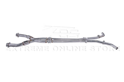 2009-2014 Cadillac CTS-V 6.2L V8 Coupe Resonated Mid Pipe image 4