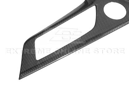 2024-Up Ford Mustang DRY CARBON FIBER Door Speaker Panel Trim Cover image 9