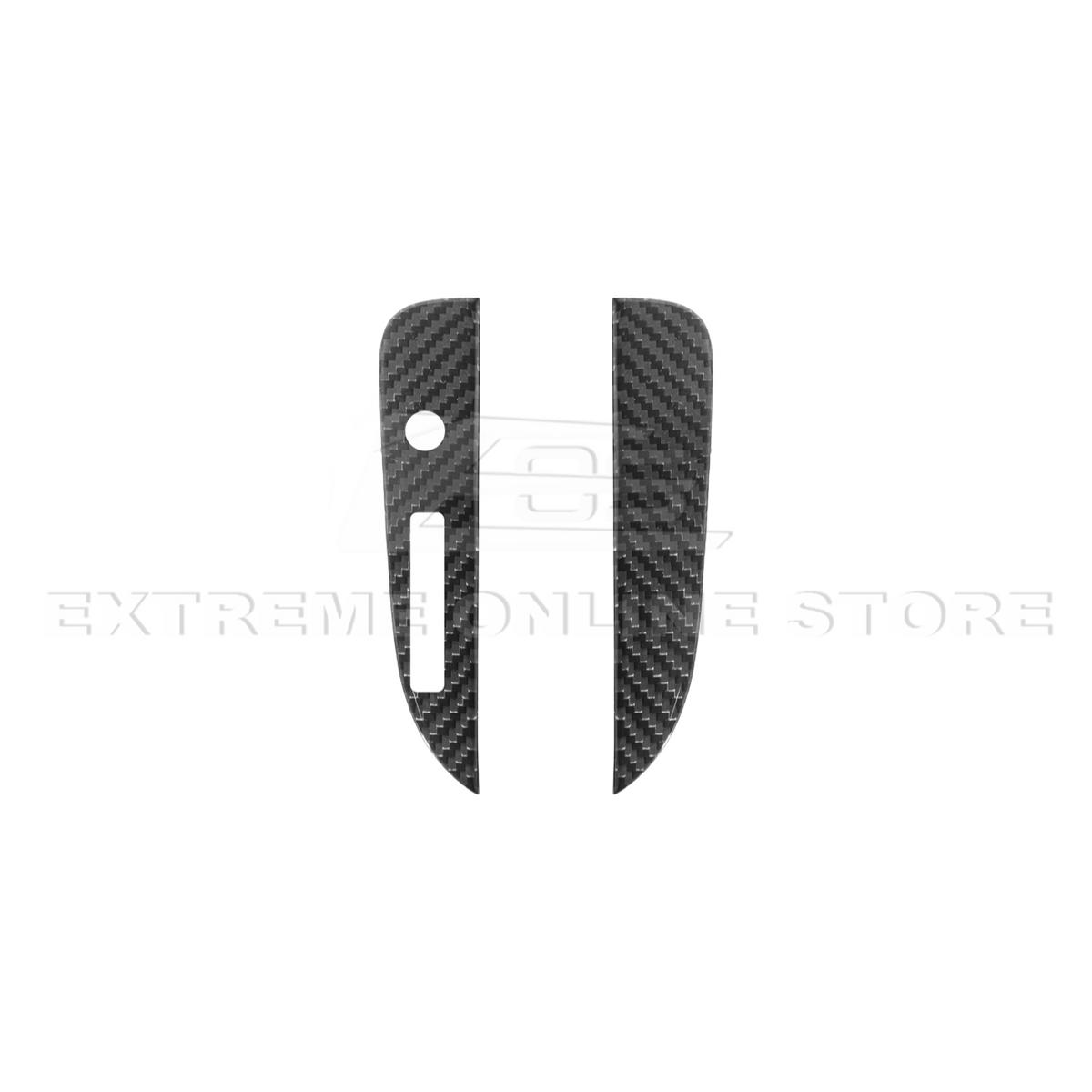 2015-23 Ford Mustang DRY CARBON FIBER Center Gear Shift Panel Trim Cover image 29