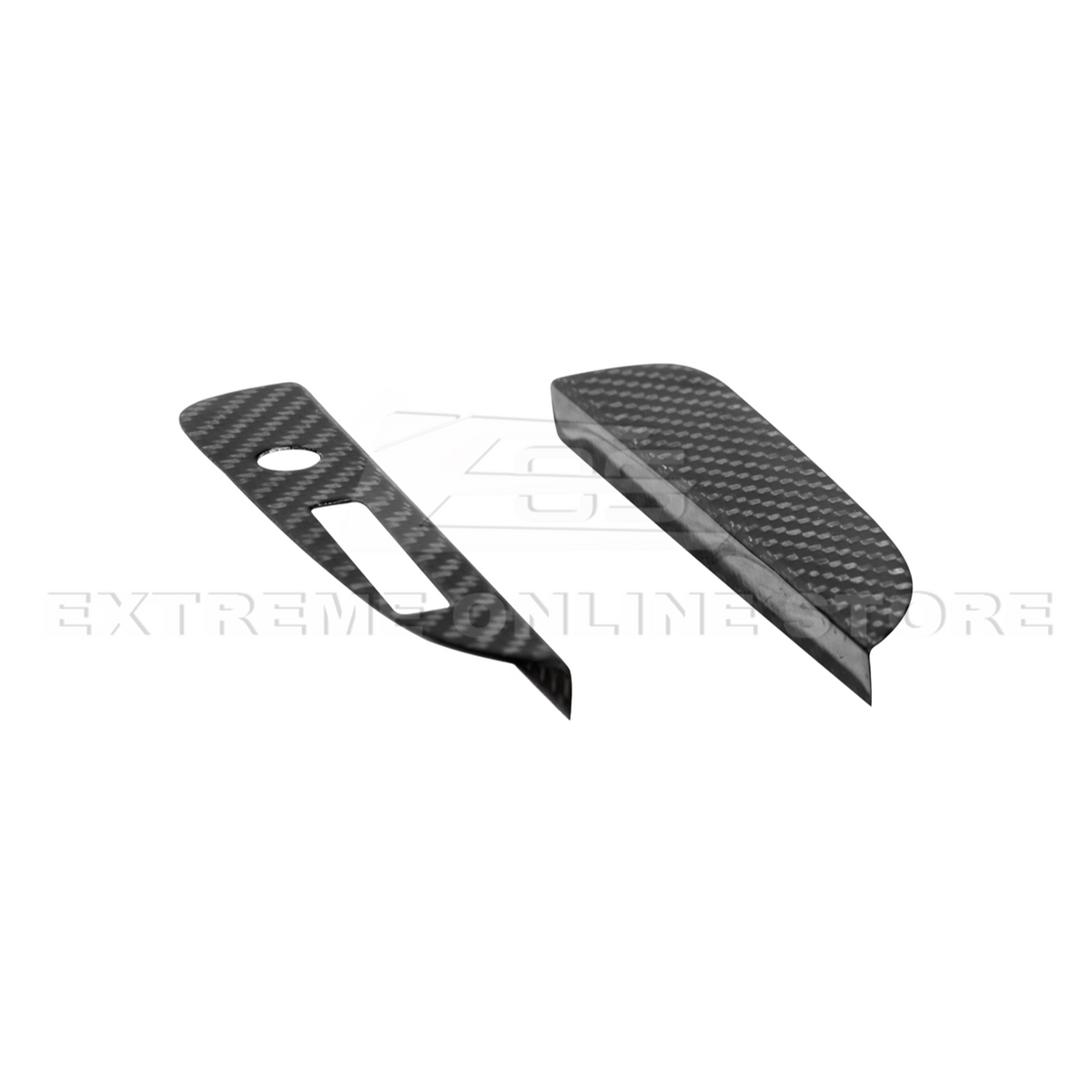 2015-23 Ford Mustang DRY CARBON FIBER Center Gear Shift Panel Trim Cover image 30