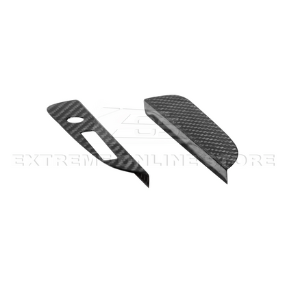 2015-23 Ford Mustang DRY CARBON FIBER Center Gear Shift Panel Trim Cover image 30