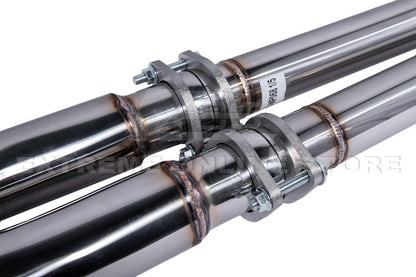 2009-2014 Cadillac CTS-V 6.2L V8 Coupe Resonated Mid Pipe image 6