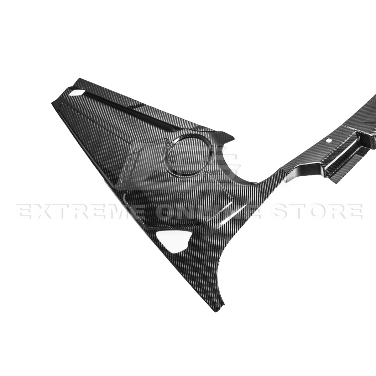 Corvette C8 DRY CARBON FIBER Coupe Engine Bay Panel Cover (3-Pieces Version) image 14