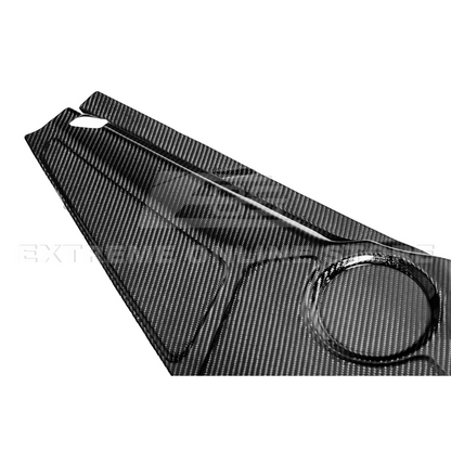Corvette C8 DRY CARBON FIBER Coupe Engine Bay Panel Cover (3-Pieces Version) image 19