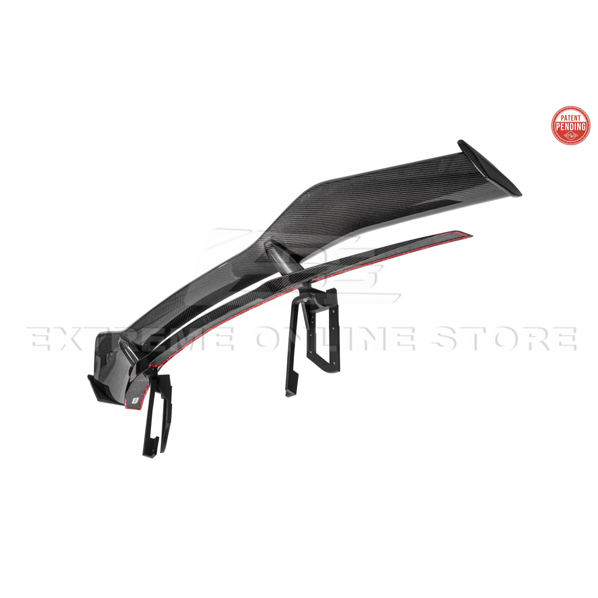 Z06 Conversion Corvette C8 All Model DRY CARBON FIBER Rear High Wing image 47