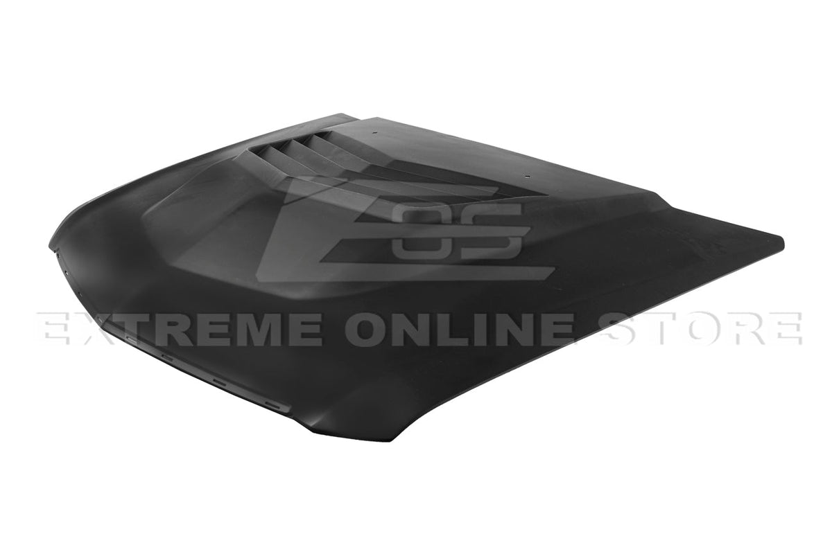 2009-15 Cadillac CTS-V Carbon Fiber Middle Vented Front Bumper Hood image 20