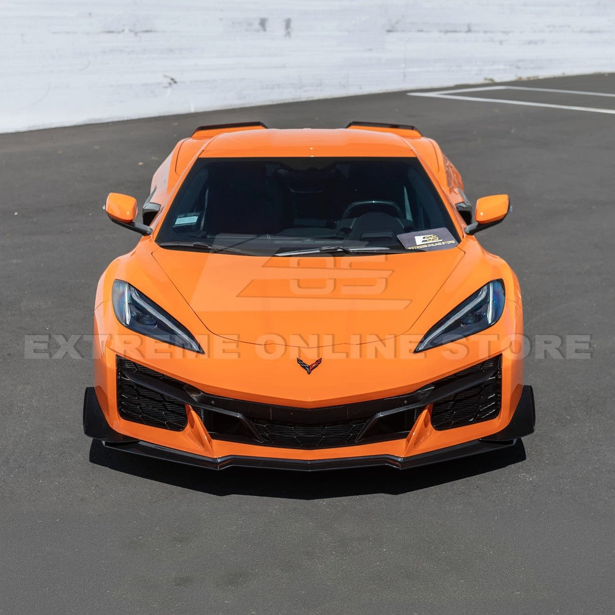 Corvette C8 Z06 / E-Ray DRY CARBON FIBER Front Splitter [Z07 Package] image 31