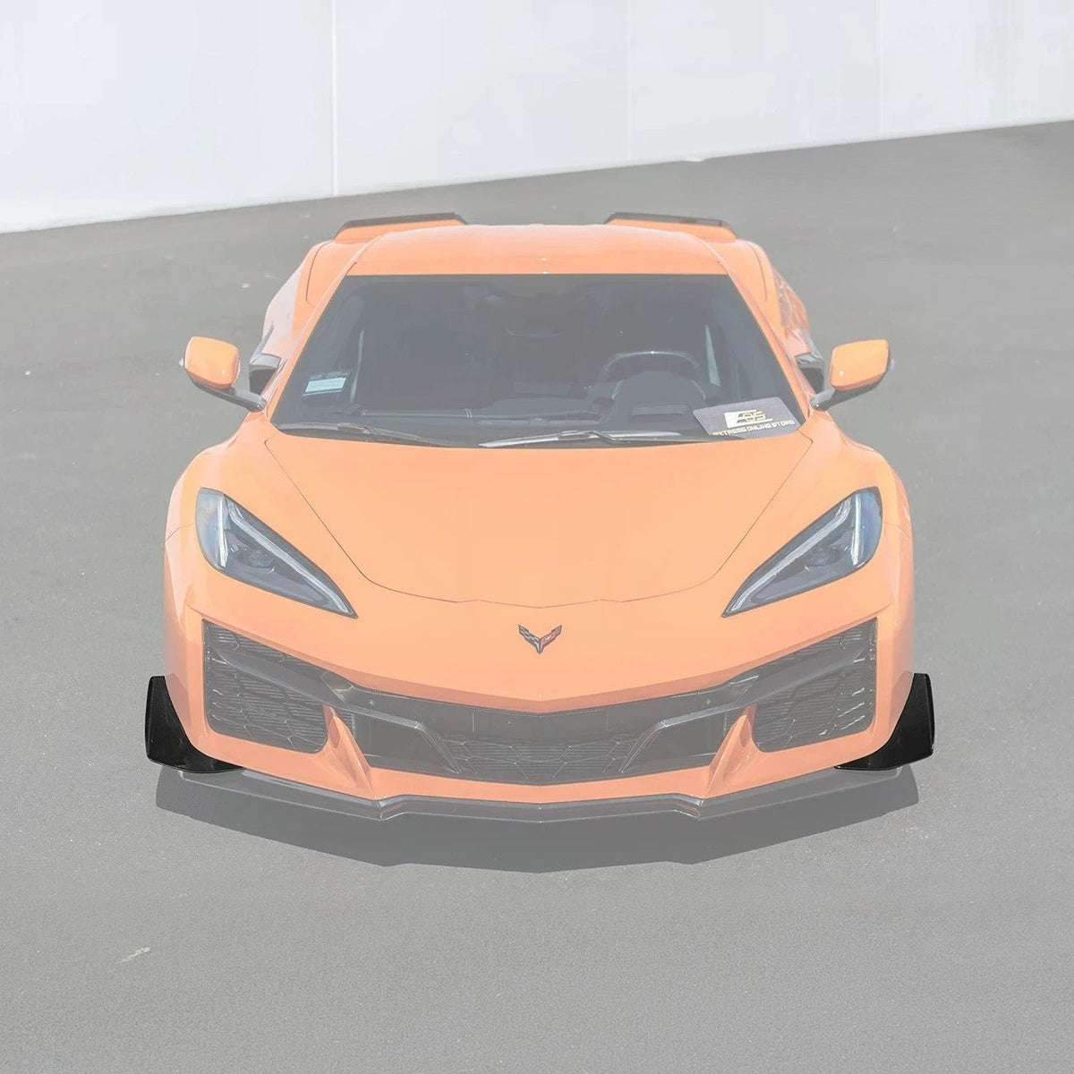 Chevrolet Corvette C8 Z06 / E-Ray DRY CARBON FIBER Front Side Canards image 3