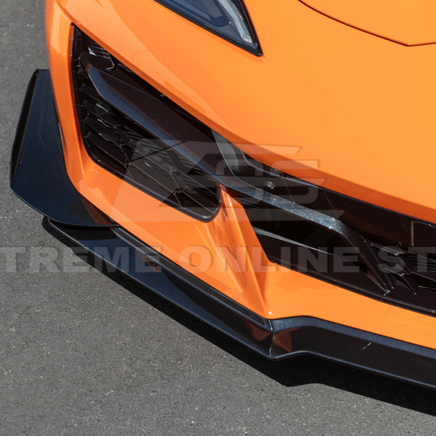Corvette C8 Z06 / E-Ray DRY CARBON FIBER Front Splitter [Z07 Package] image 37