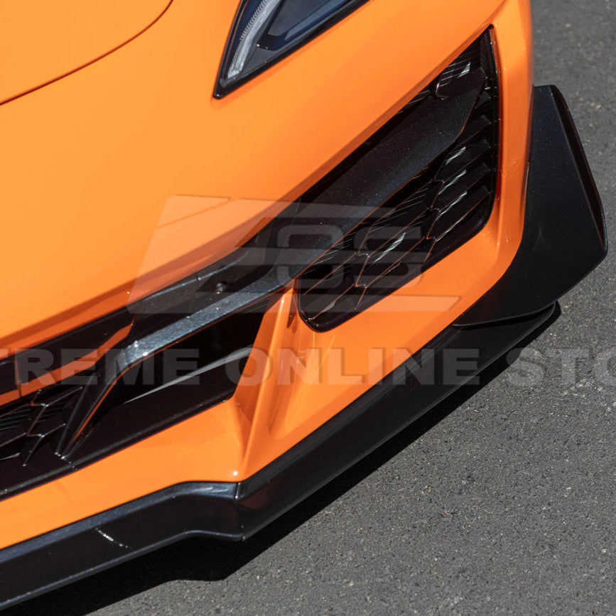 Corvette C8 Z06 / E-Ray DRY CARBON FIBER Front Splitter [Z07 Package] image 38